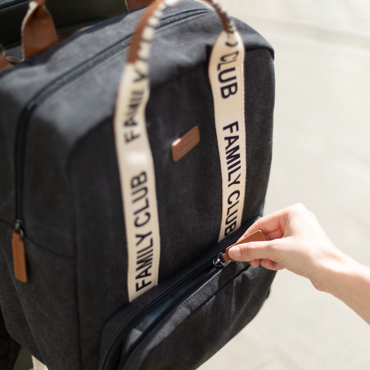 Sac à dos Family club Signature CWBPSCBL noir, CHILDHOME