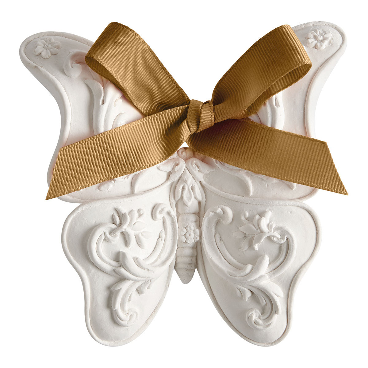 Décor parfumé Grand Papillon CÈDRE ÉTERNEL blanc, MATHILDE M