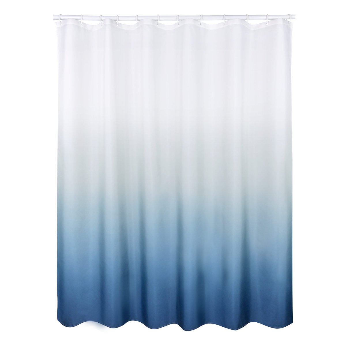 Rideau de douche, TIE & DYE bleu, SENSEA