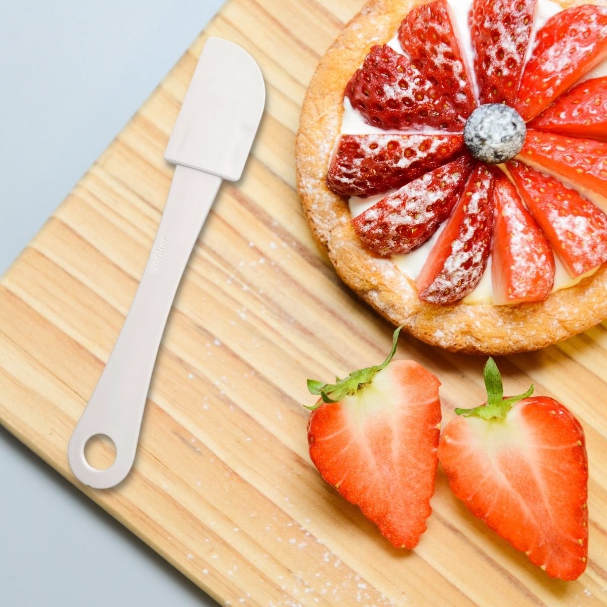 Set de 2 ustensiles de pâtisserie spatule SMART PASTRY blanc, ZENKER