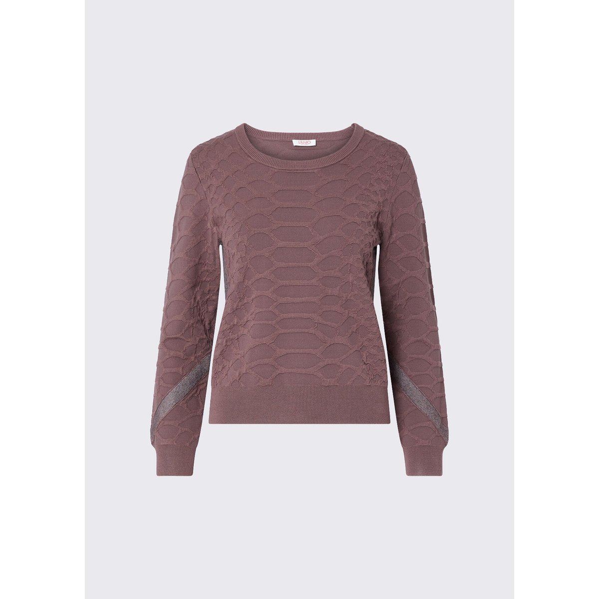 Pull Jacquard rose foncé, LIU JO