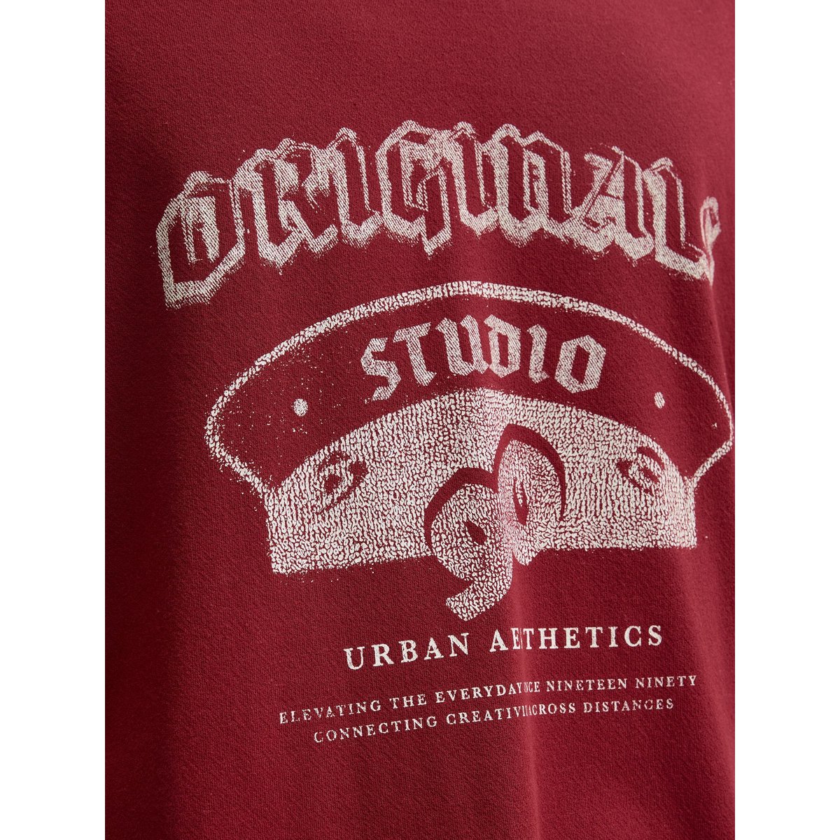T-Shirt tibetan red, JACK & JONES