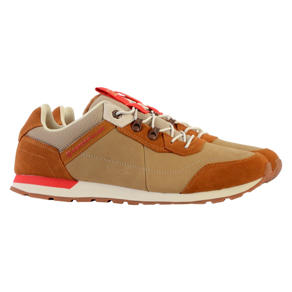 Sneakers cuir nubuck terre, CATERPILLAR