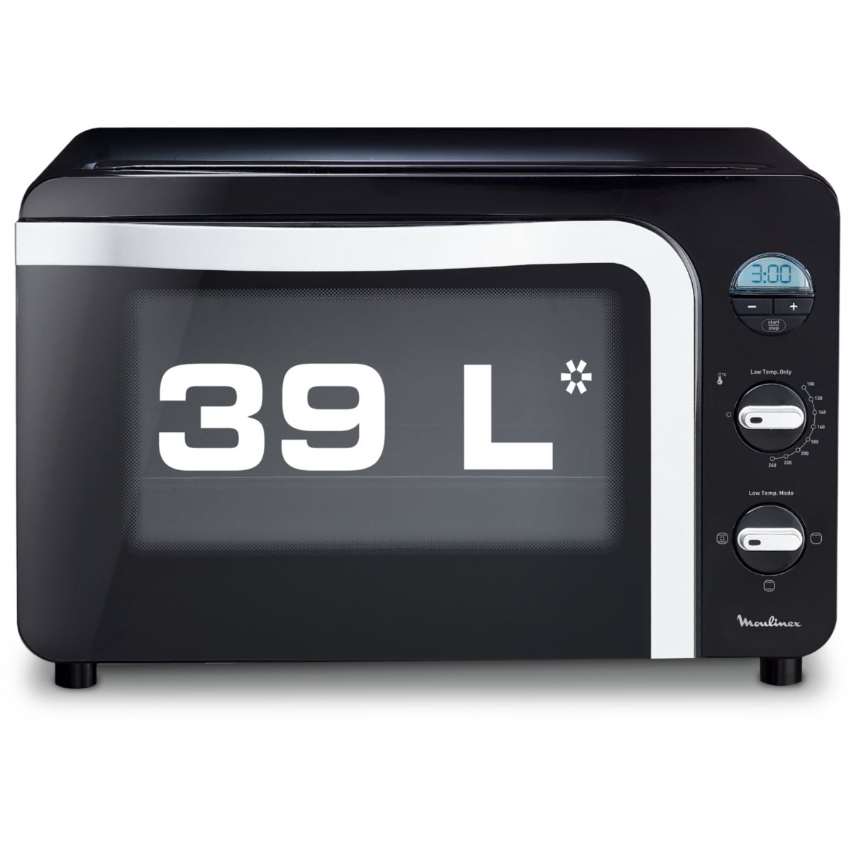 Mini four DELICIO OX283810 39L noir, MOULINEX