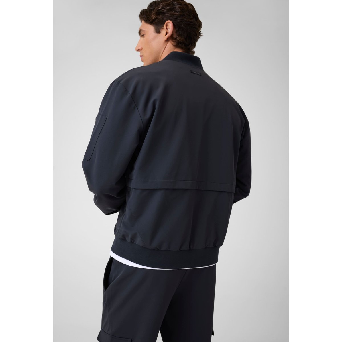 Veste En Nylon noir, GUESS