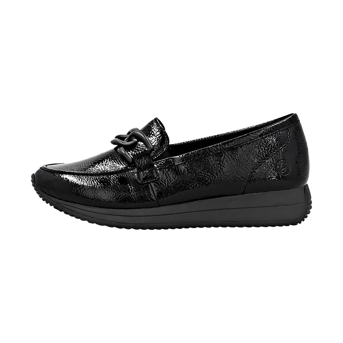 Mocassin Basse Cuir Lagro noir, REMONTE