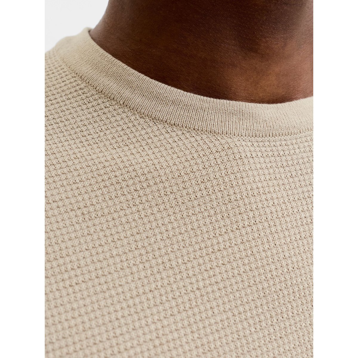 Pull En Maille feather gray, JACK & JONES