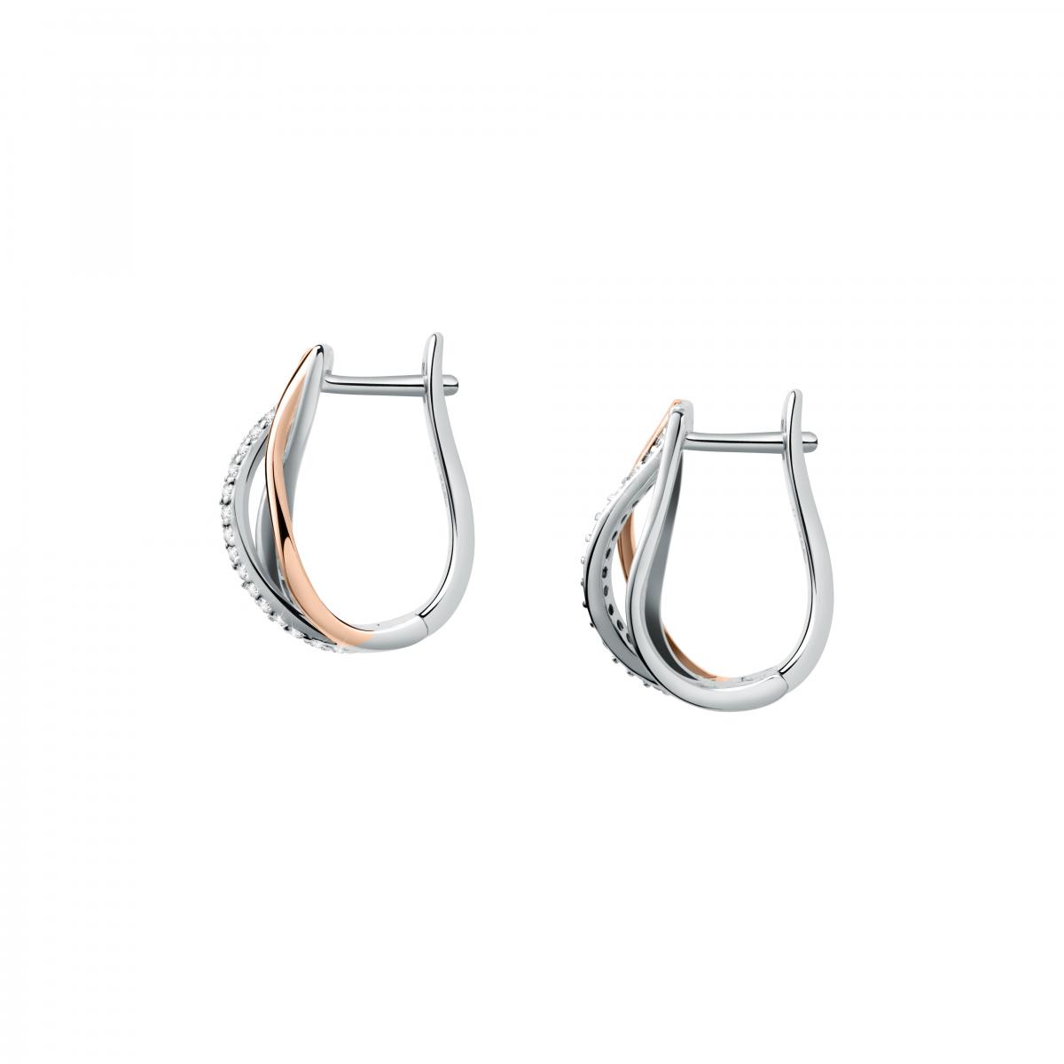 Boucles D'oreilles En Argent 925 Rosaline argent, BLUESPIRIT