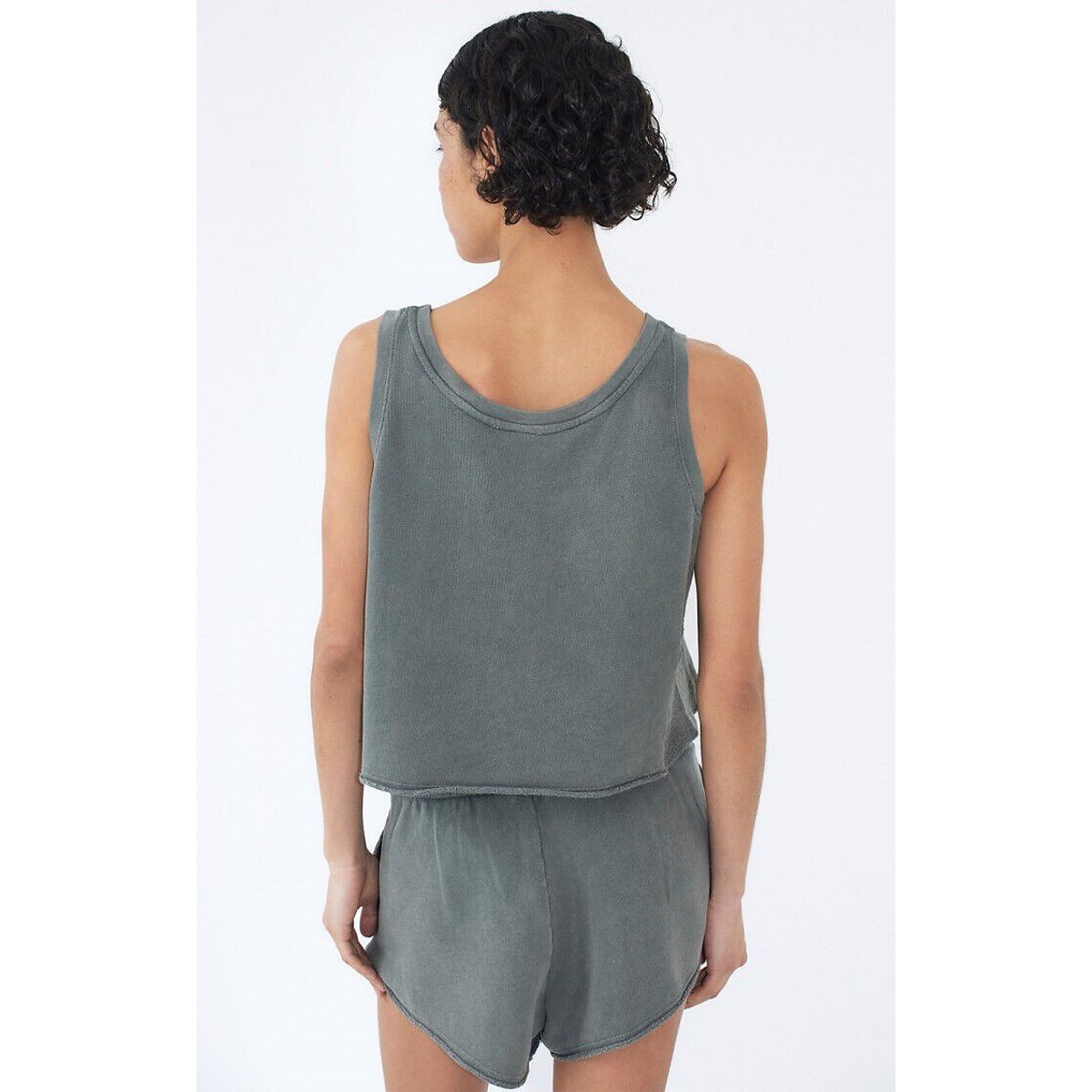 Bepow Elasticated Waist Shorts dark green, AMERICAN VINTAGE