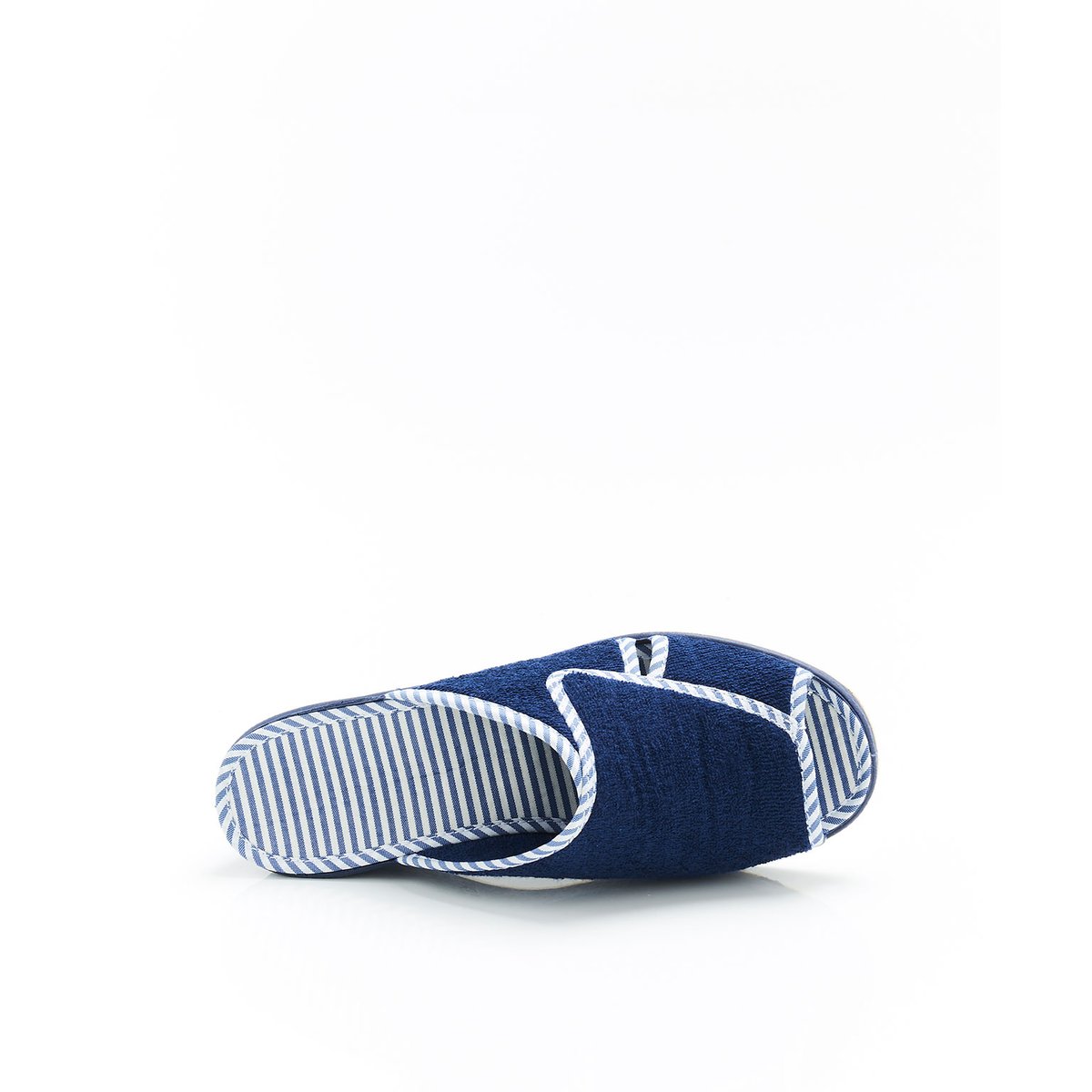 Mules fantaisie bleu marine, DAMART