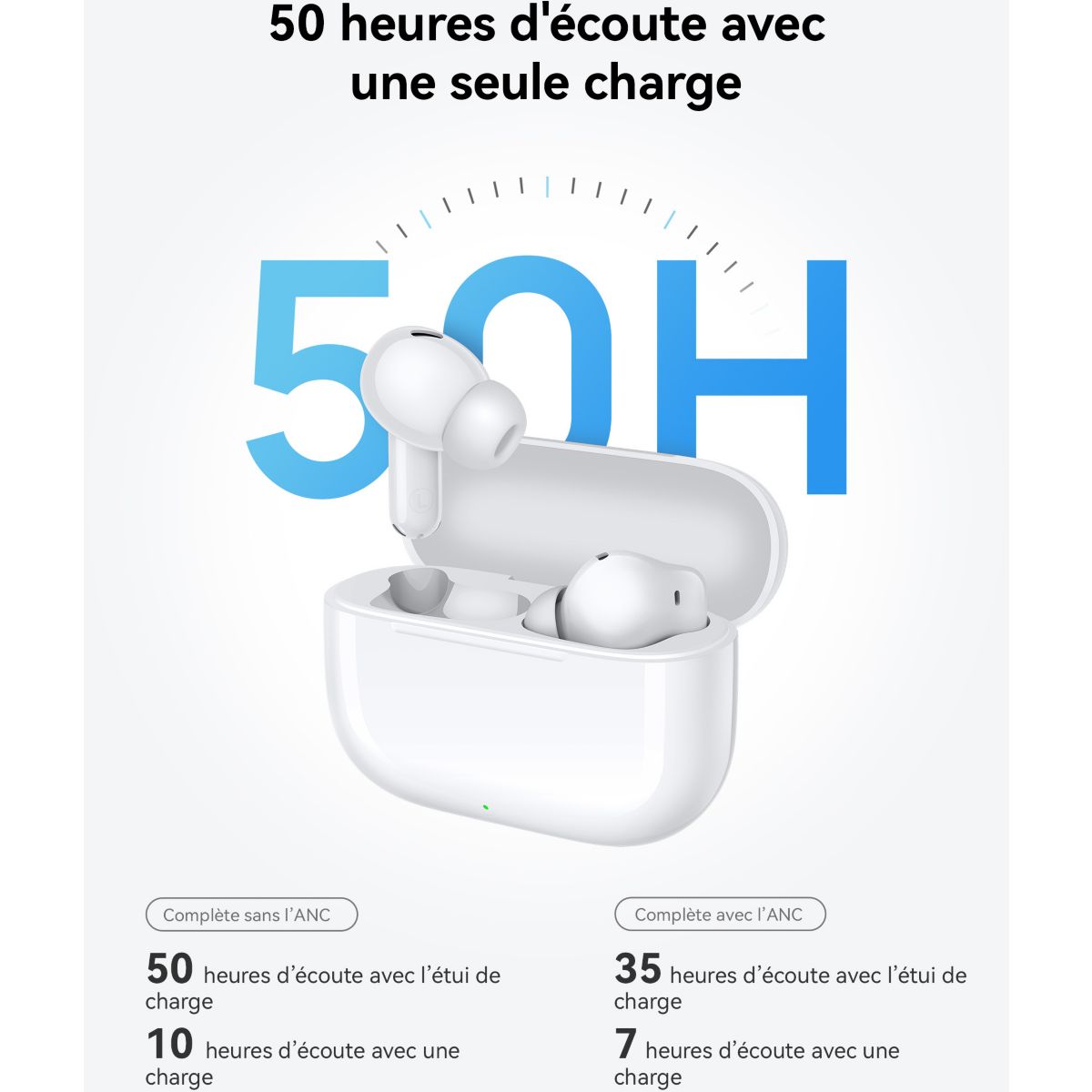Ecouteurs Freebuds SE 4 ANC Noir noir, HUAWEI