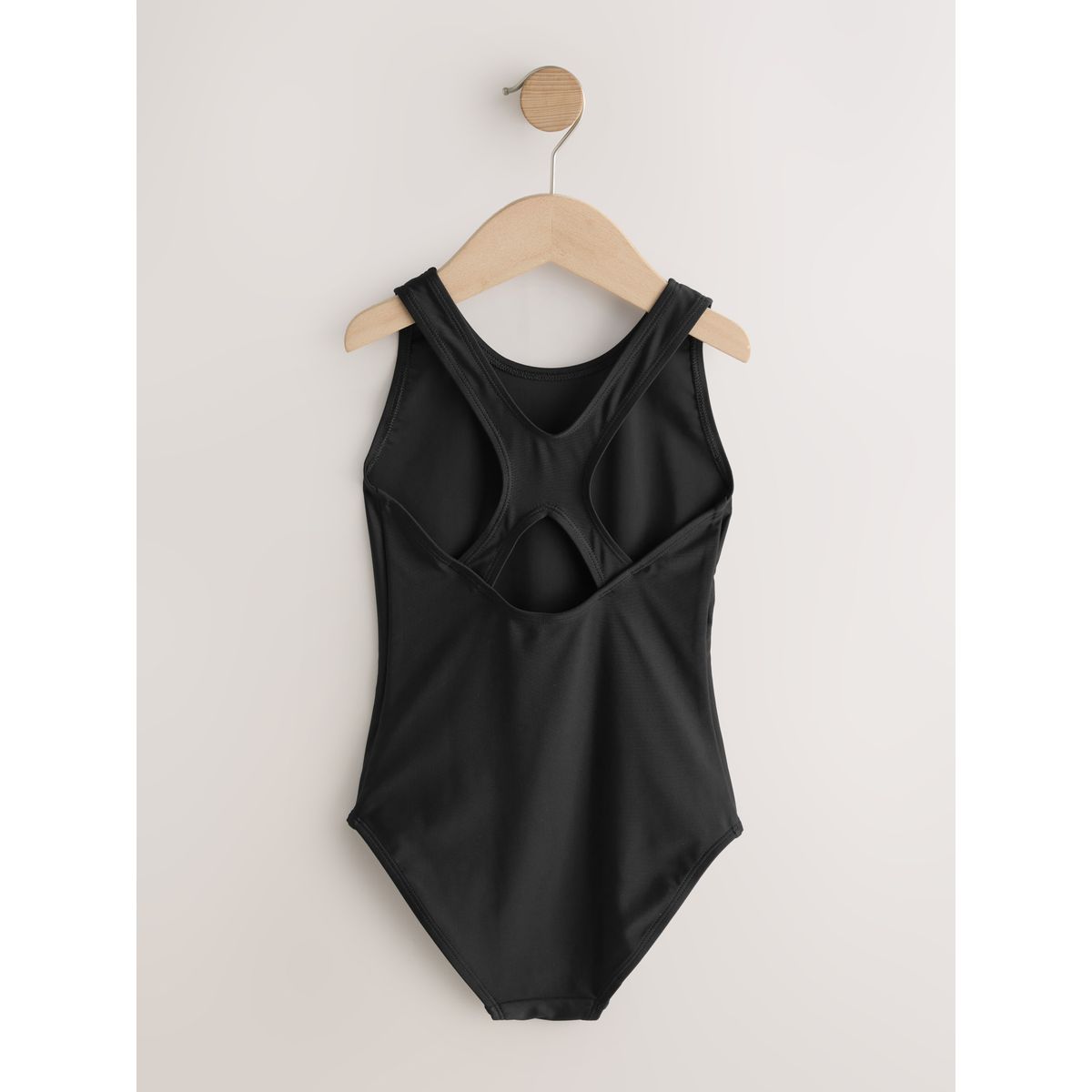Maillot de bain à dos nageur noir, NEXT