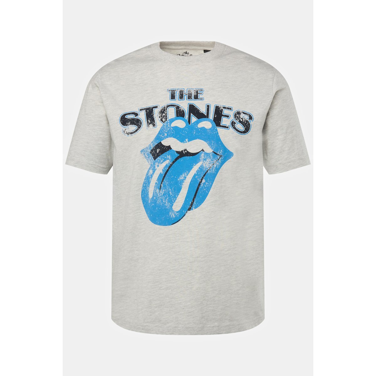 T-shirt, groupe Rolling Stones gris clair chiné, JP1880