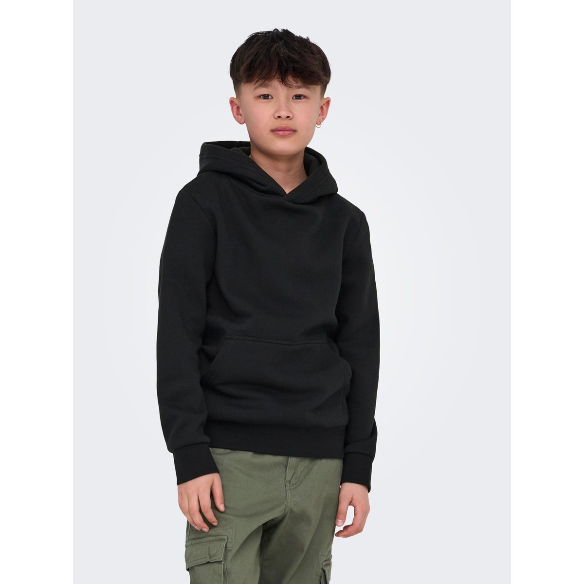Sweat À Capuche black 1, ONLY & SONS JUNIOR