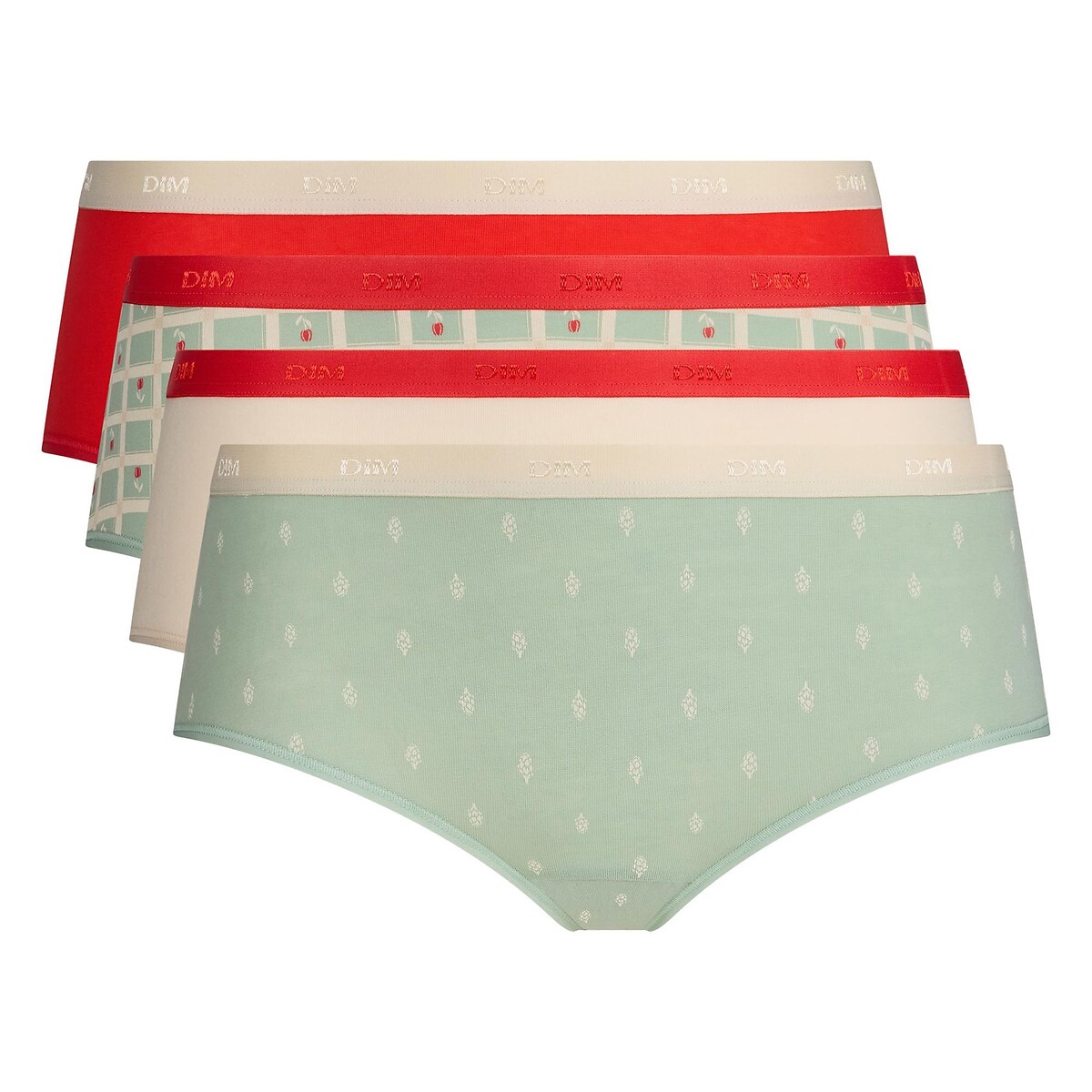 Confezione Da 4 Boxer Pockets Coton Abbigliamento E Accessori Biancheria Intima Calze Intimo La Redoute