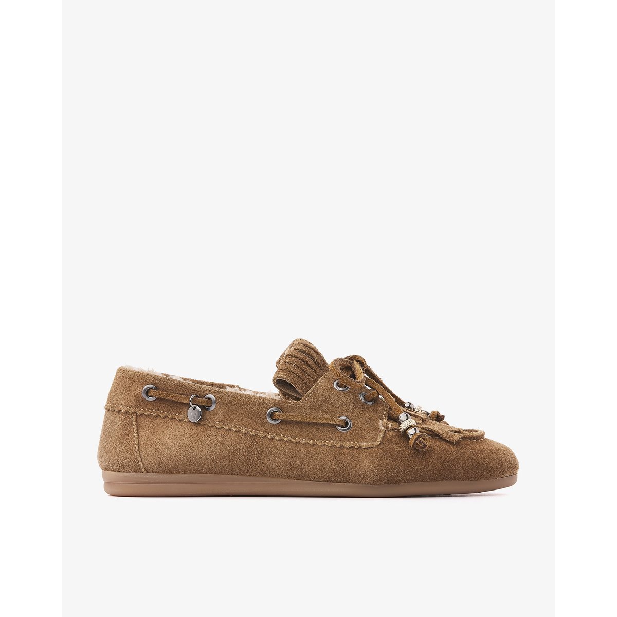Mocassins JUNE SHELBY khaki, VIA VAI