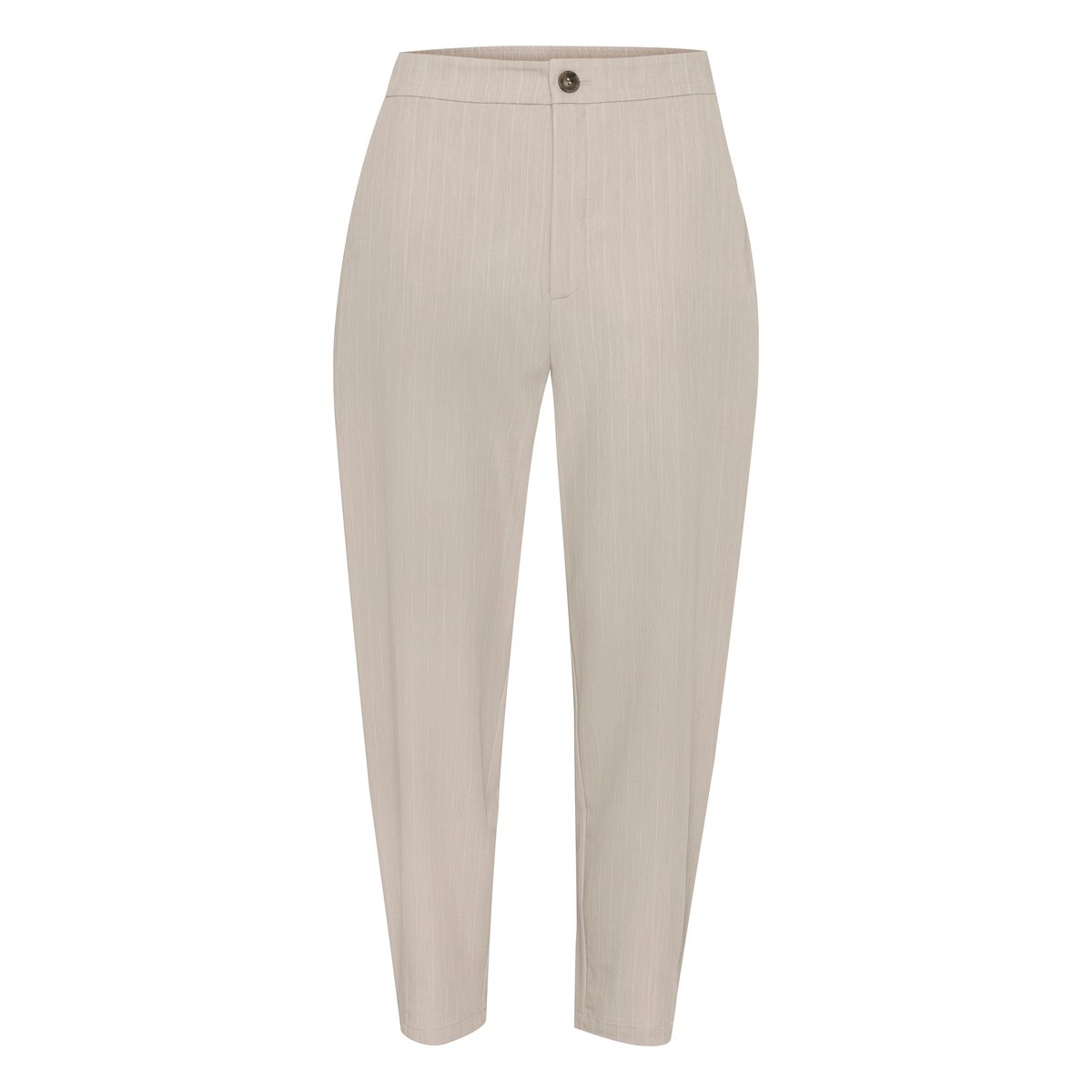 Pants Suiting beige feather gray melange pinstripe, KAFFE