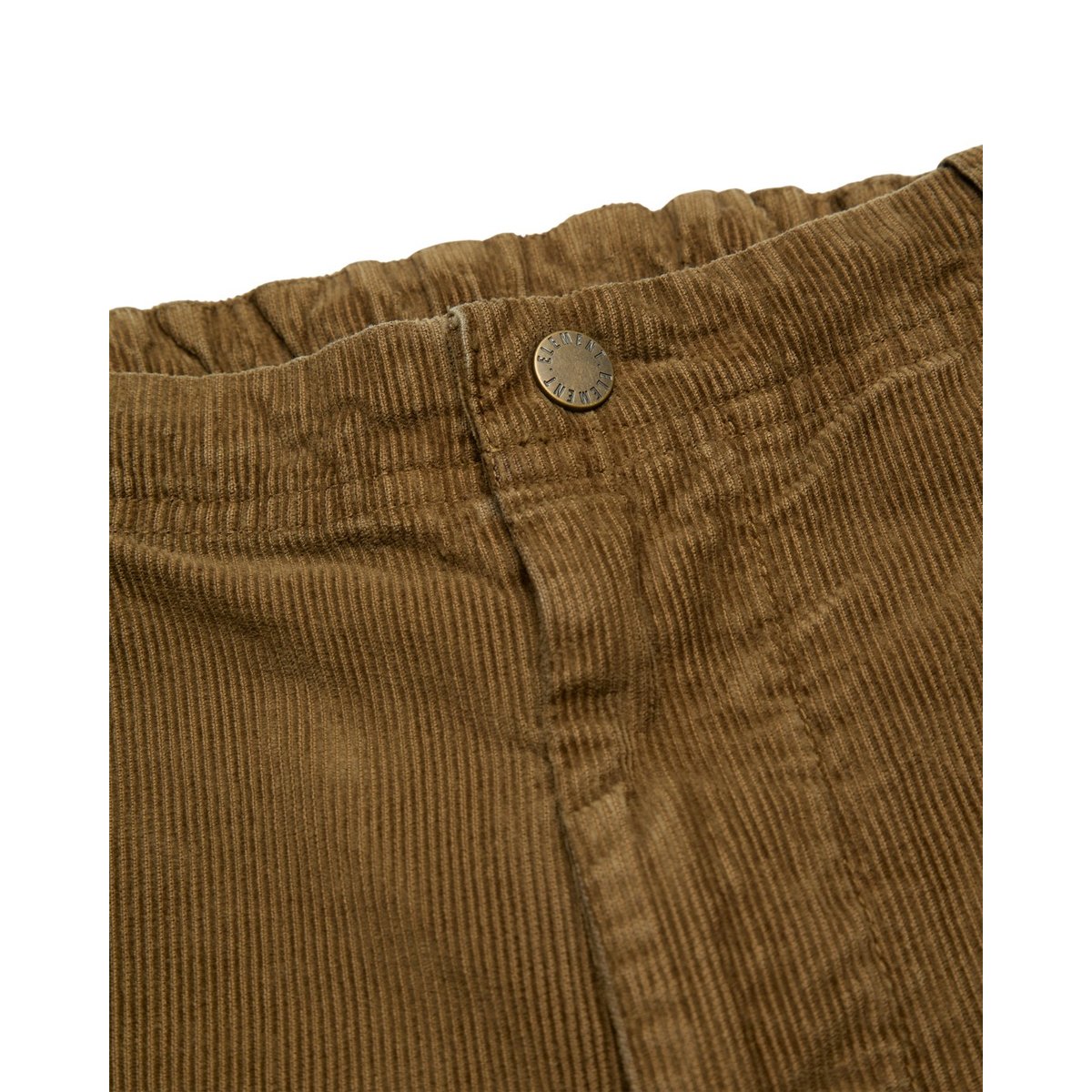 Pantalon en velours REGULAR COMFORT marron sepia, ELEMENT