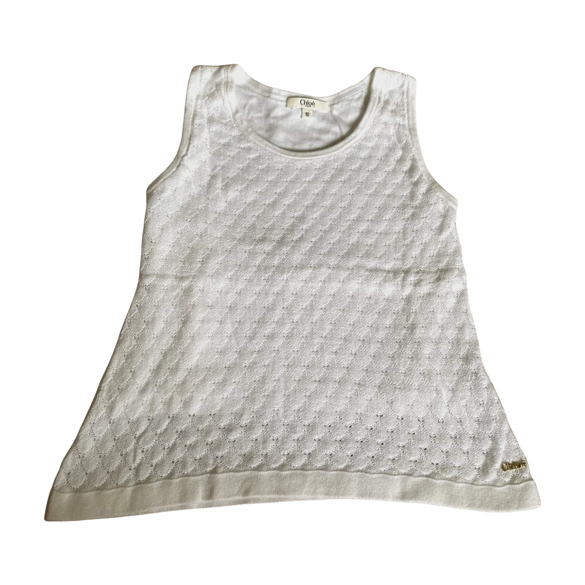 T-shirt enfant - Très bon état blanc, CHLOE