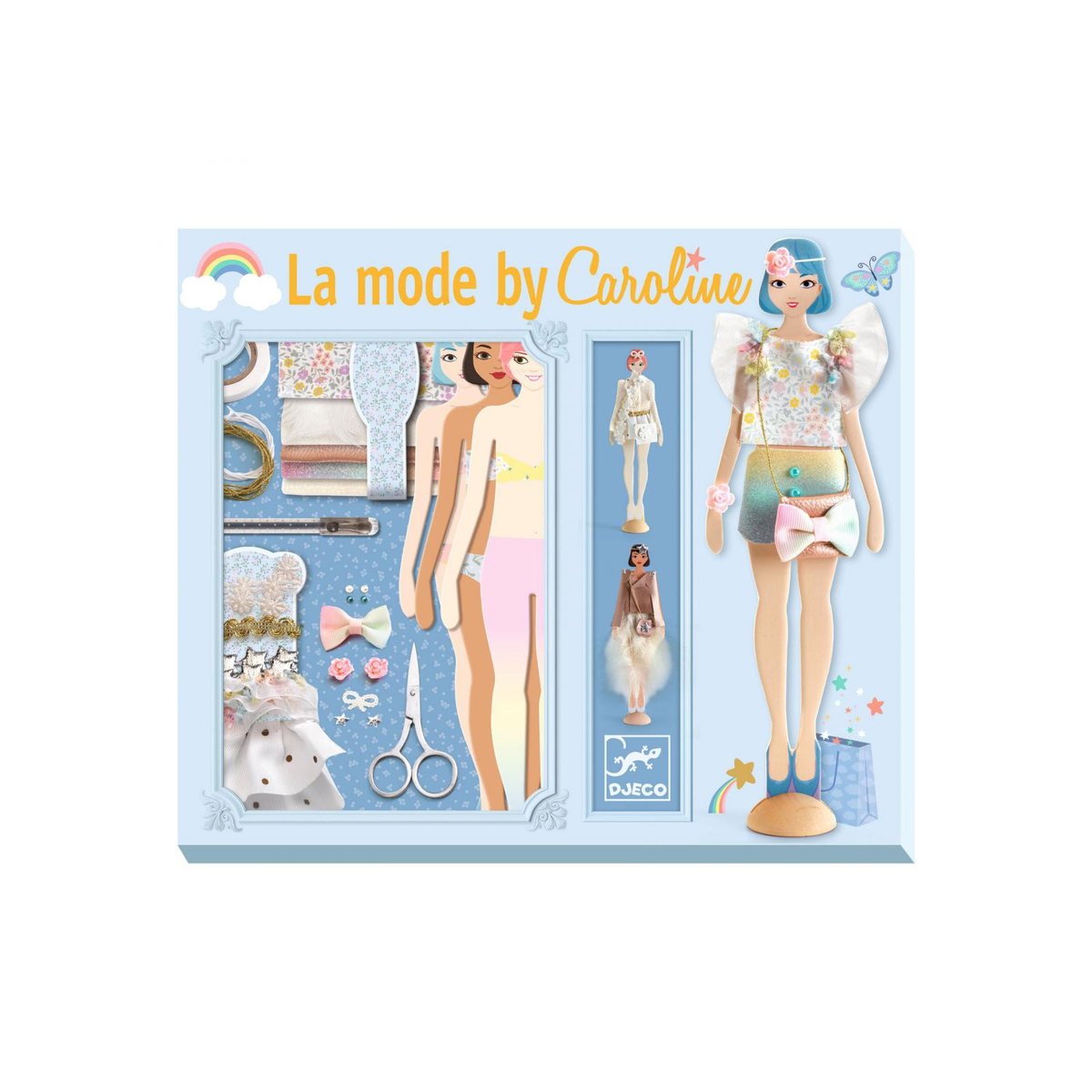 Coffret La mode by Caroline couleur unique, DJECO