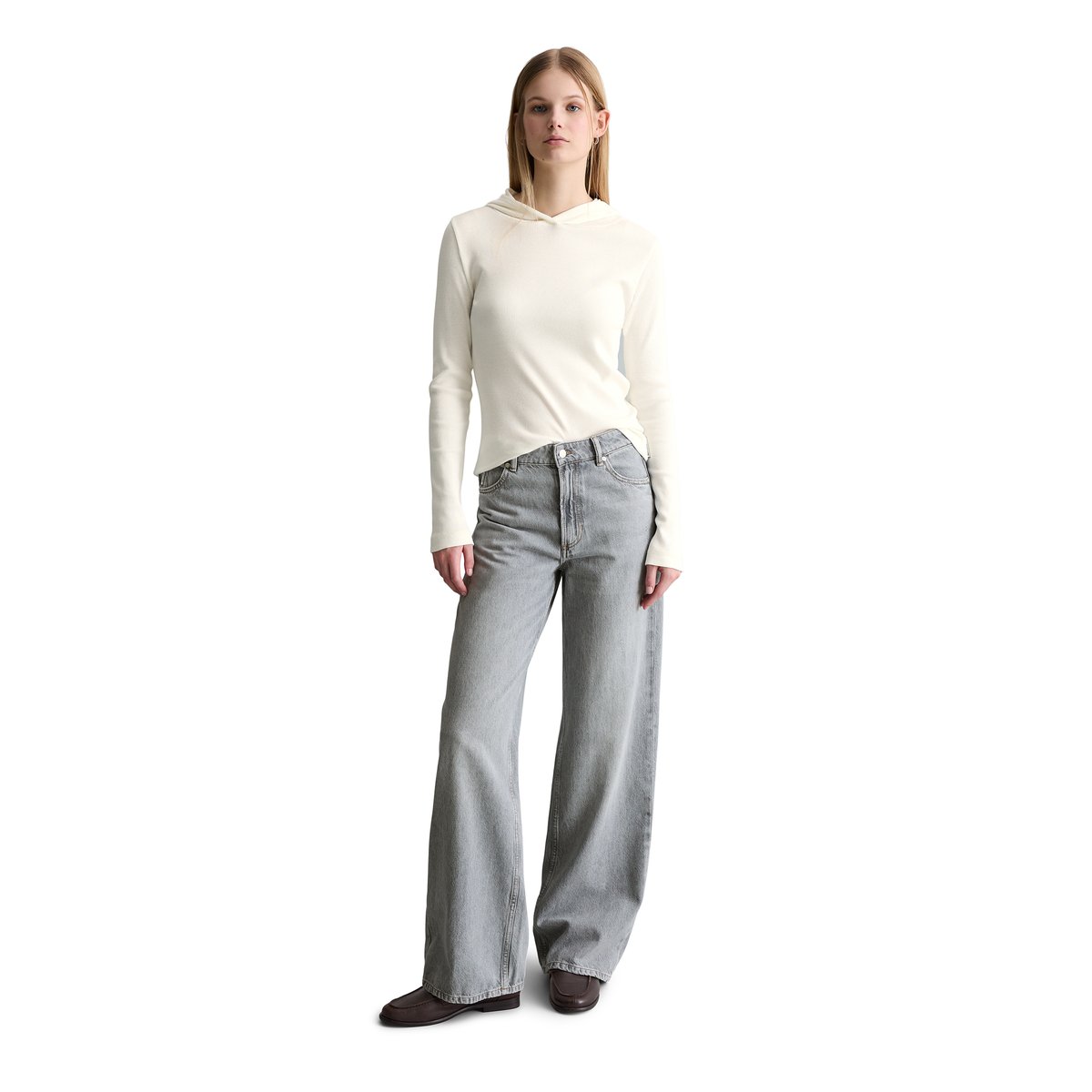 Jeans modèle Tomma large en coton bio sans stretch bleu clair, MARC O’POLO DENIM