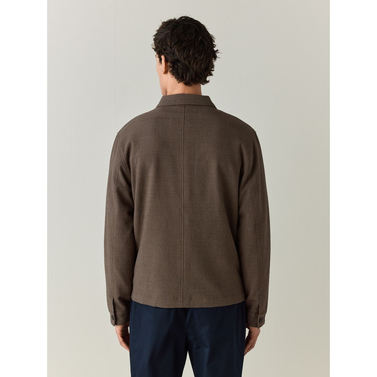 Veste à carreaux n. premium marron, NEXT