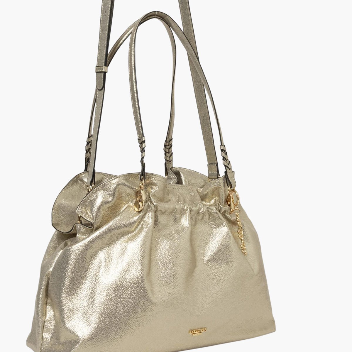 Sac shopper Shania doré, LOLLIPOPS