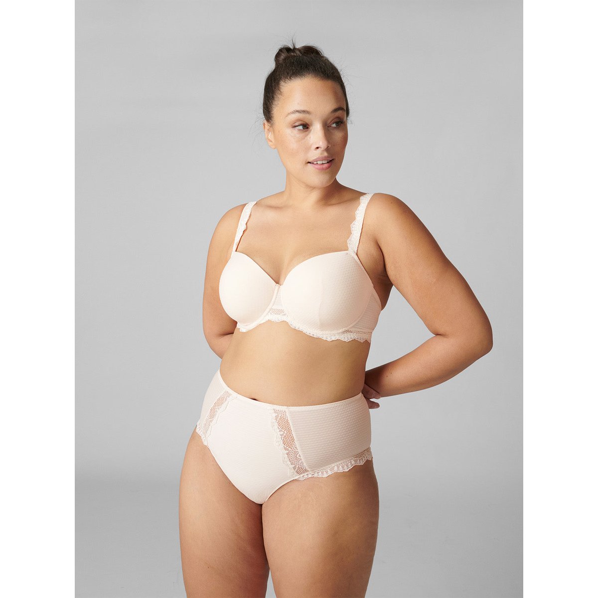 Soutien-gorge corbeille coque, CANDIDE rose, SIMONE PERELE