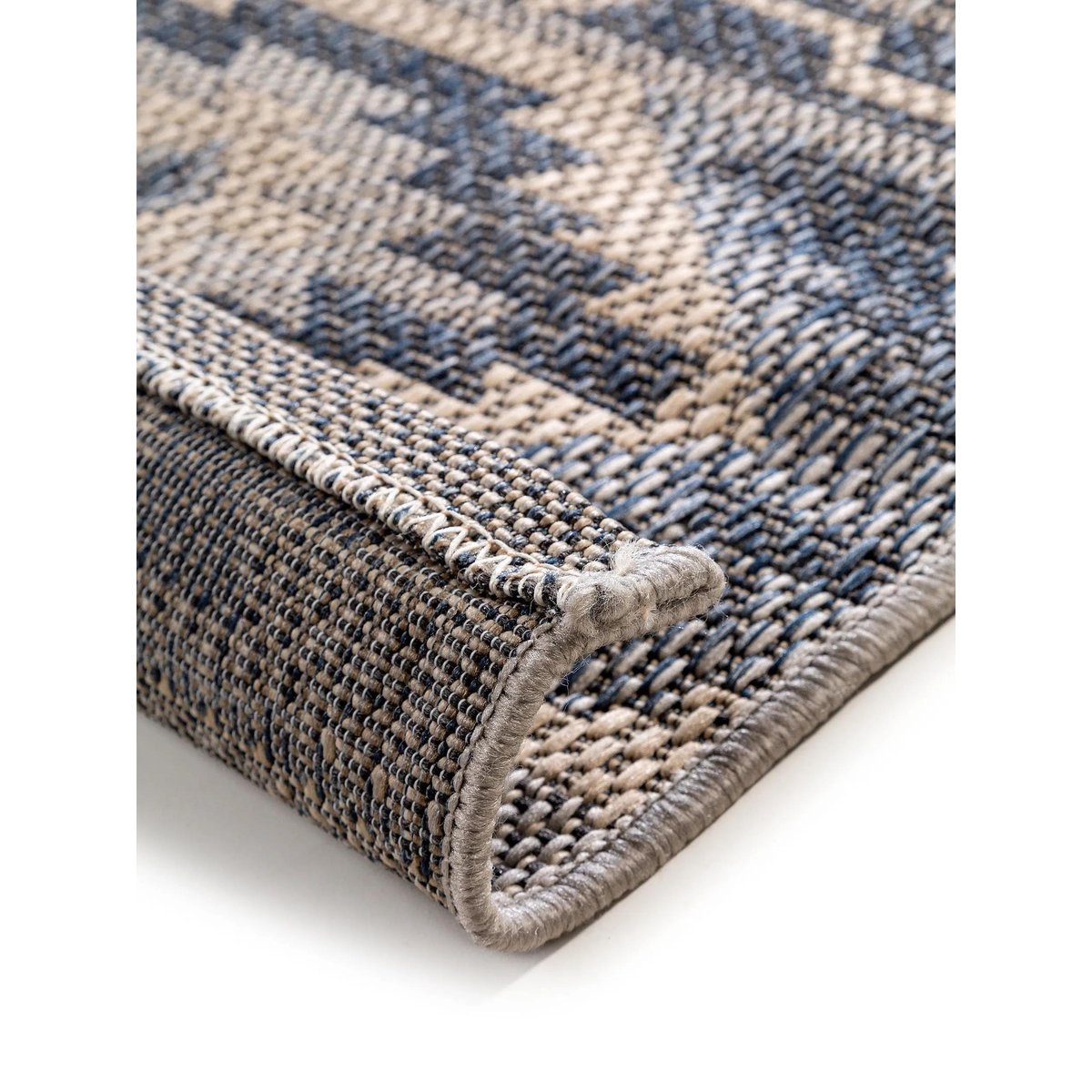 Tapis d'extérieur & intérieur RIVER bleu, BENUTA