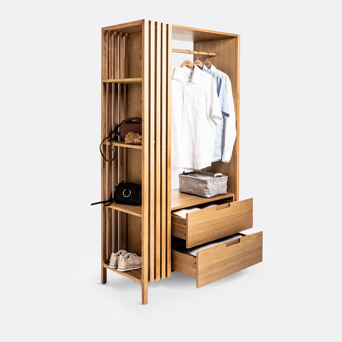 Armoire penderie Theonie naturel, LA REDOUTE INTERIEURS