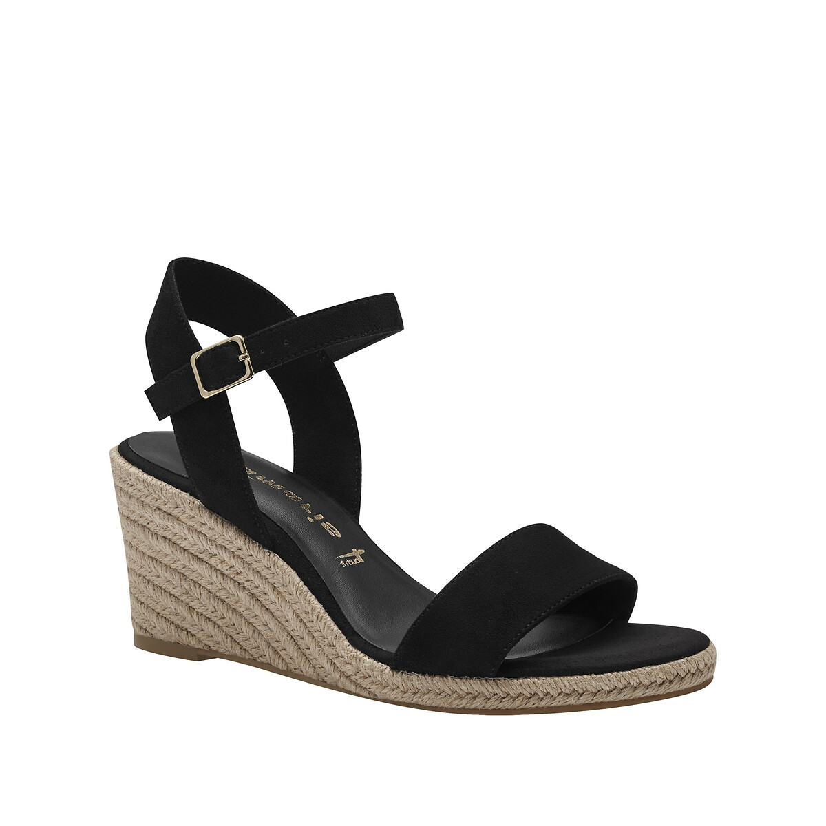 Wedge Espadrilles black, TAMARIS