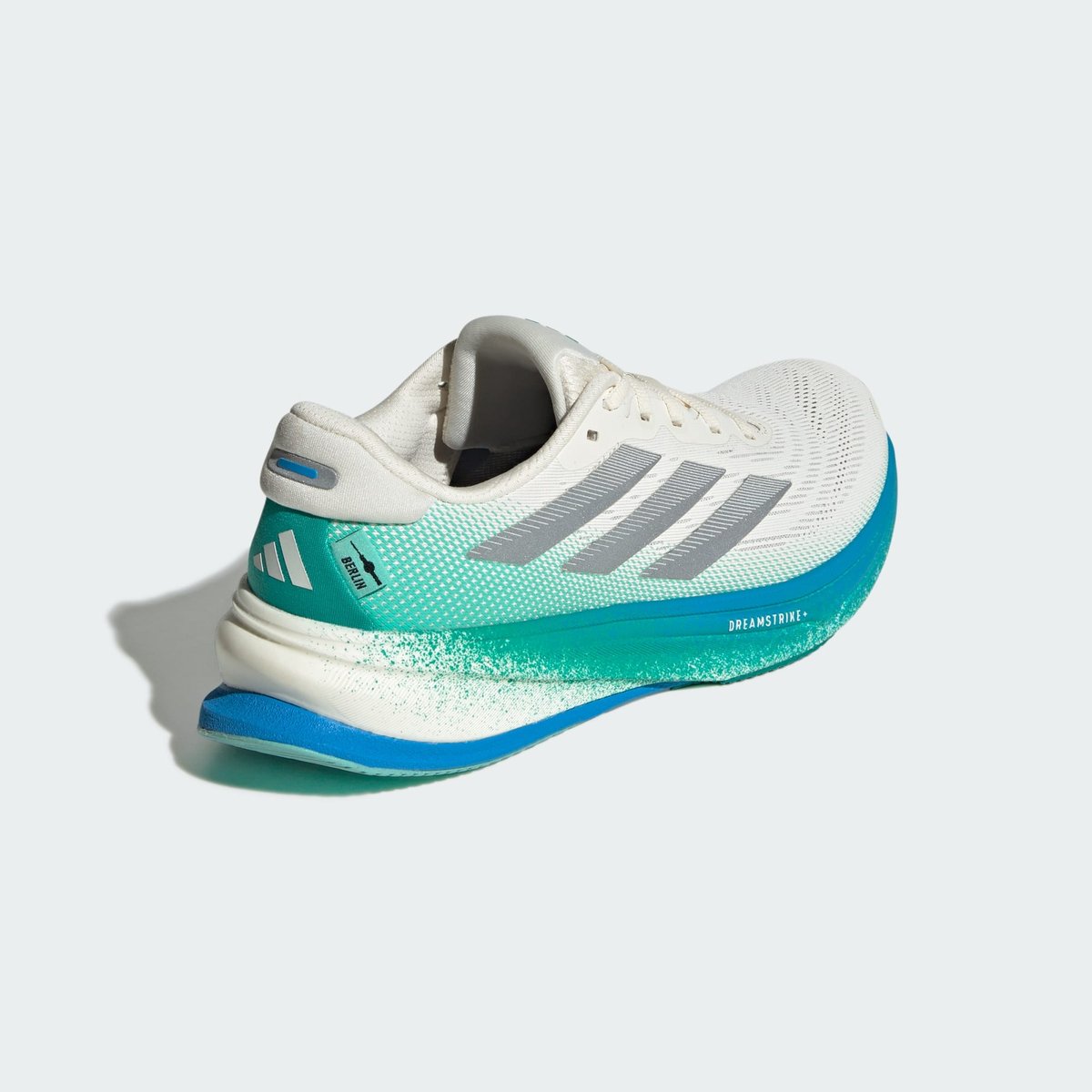 Chaussure De Running Supernova Rise 2 chalk white / silver metallic / glory green, adidas Performance