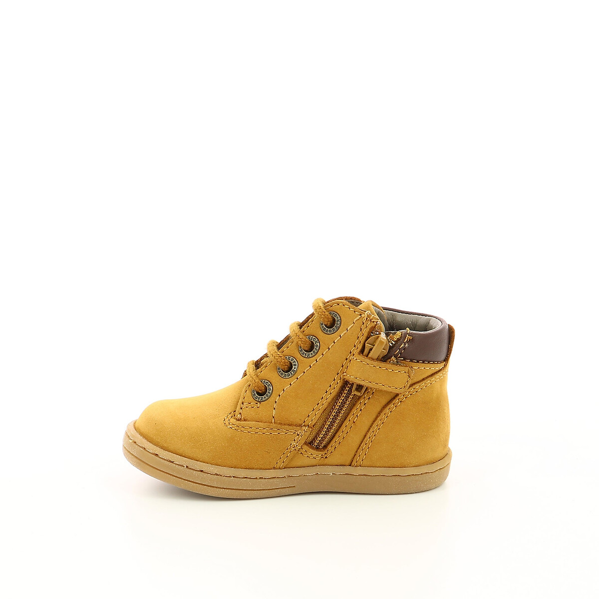 Bottines cuir Tackland camel clair, KICKERS