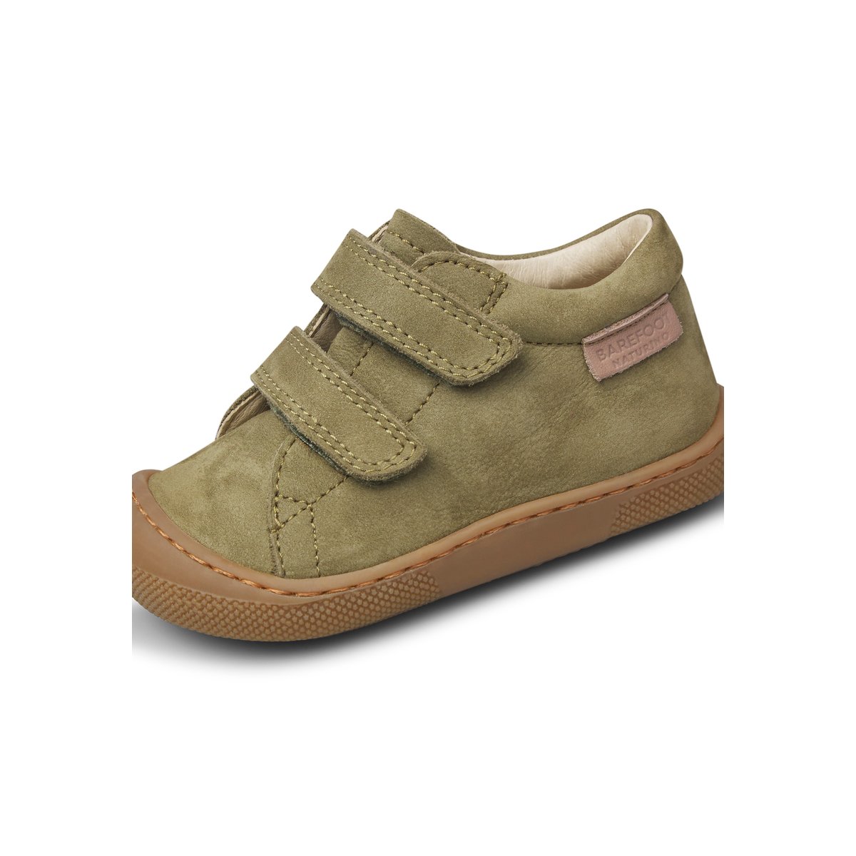 Chaussures barefoot en cuir BAREFOOT AMUR VL kaki-, NATURINO