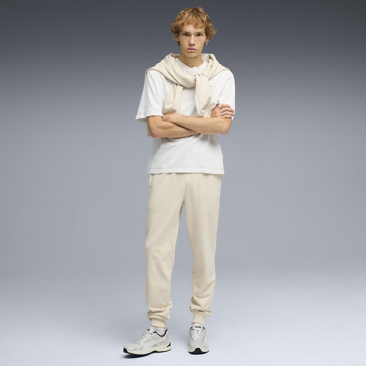 Pantalon de jogging, ESSENTIEL crème, PUMA