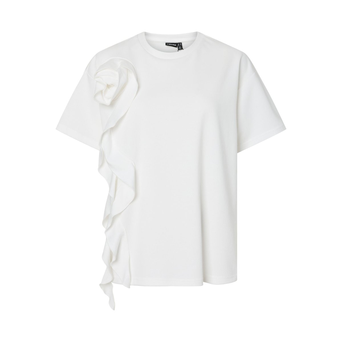 T-Shirt bright white, PIECES
