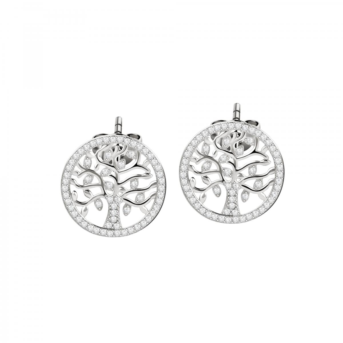 Boucles D'oreilles En Argent Alberodella Vita argent, MORELLATO