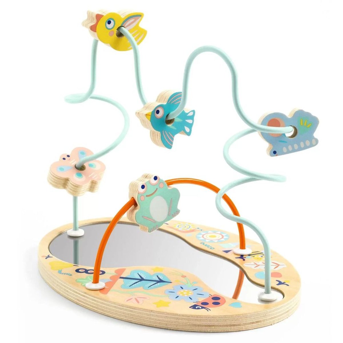 Baby blanc - BabyLoopi couleur unique, DJECO