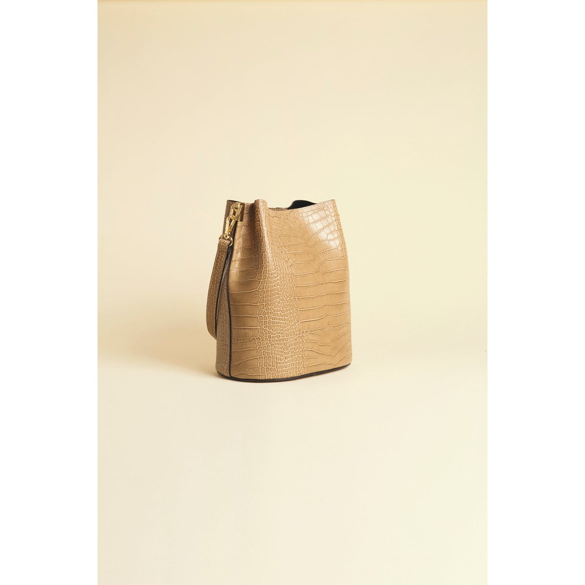 Sac seau cuir MITCH couleur unique, BENOA