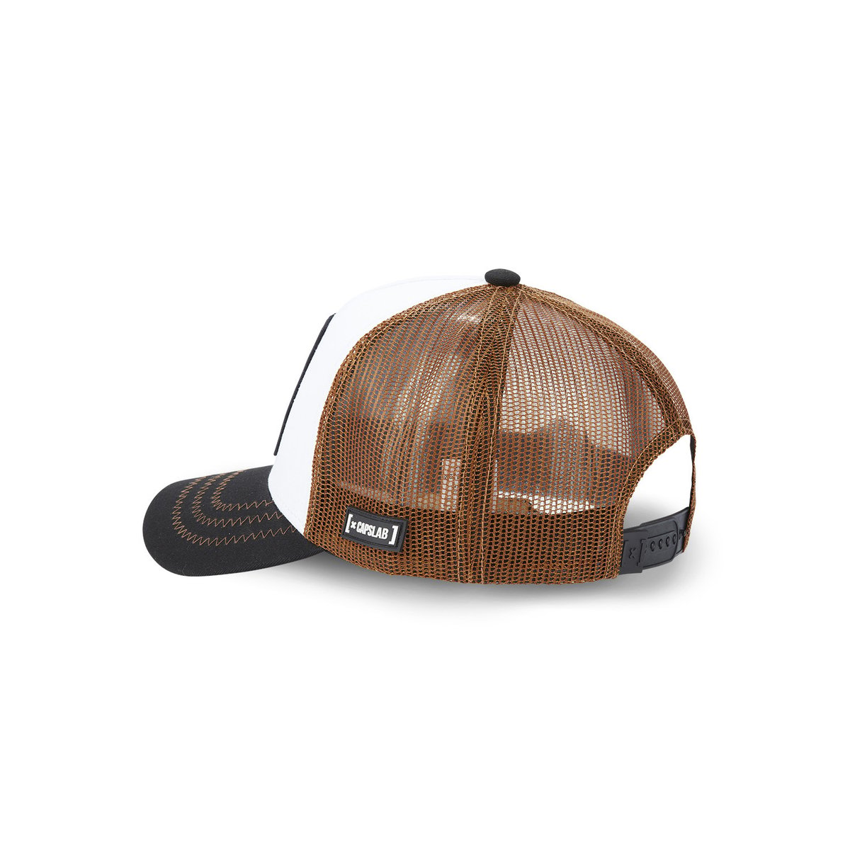 Casquette trucker Scooby-Doo blanc/noir/marron, CAPSLAB