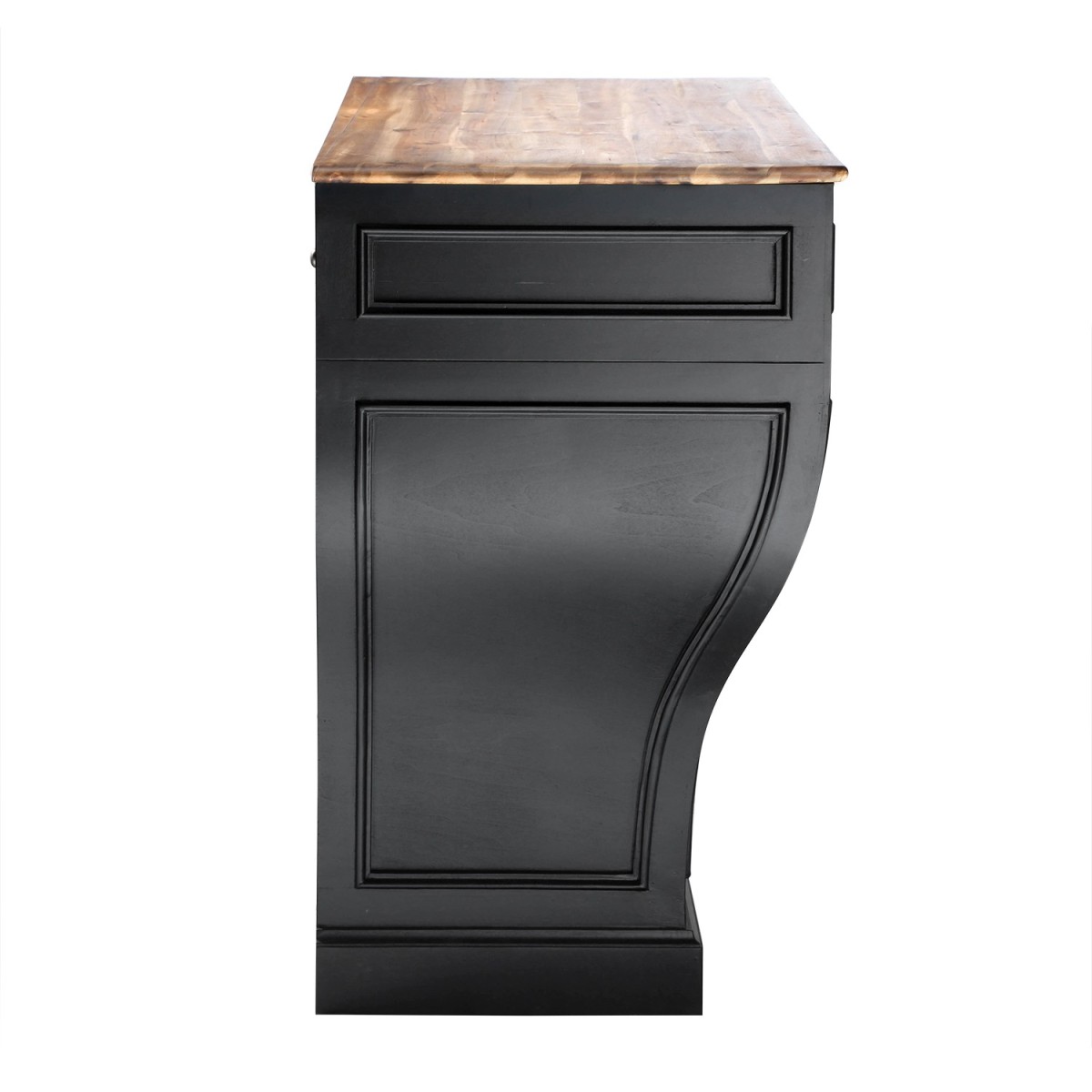 Comptoir en acacia massif - PROCOPE noir, SIGNATURE