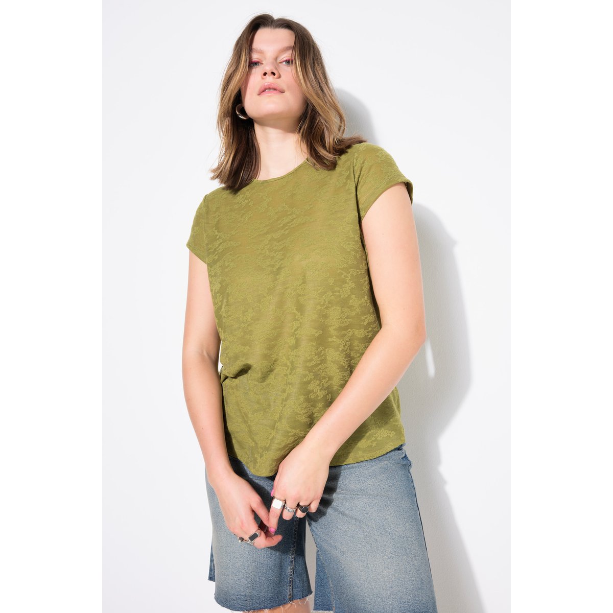 T-shirt coupe Classic vert mousse, STUDIO UNTOLD