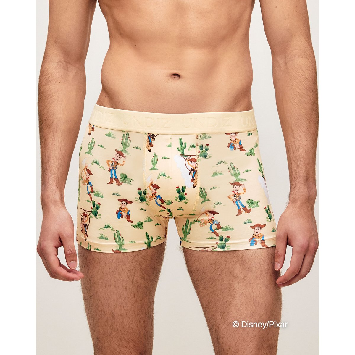 Boxer en microfibre Woody Toy Story REPEATIZ WOODC jaune, UNDIZ