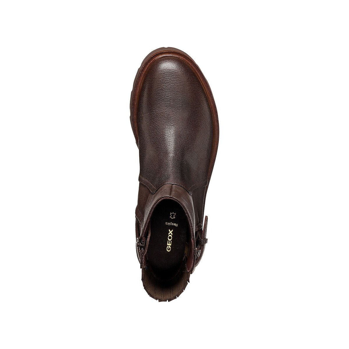 Norize suede ankle boots dark brown, GEOX