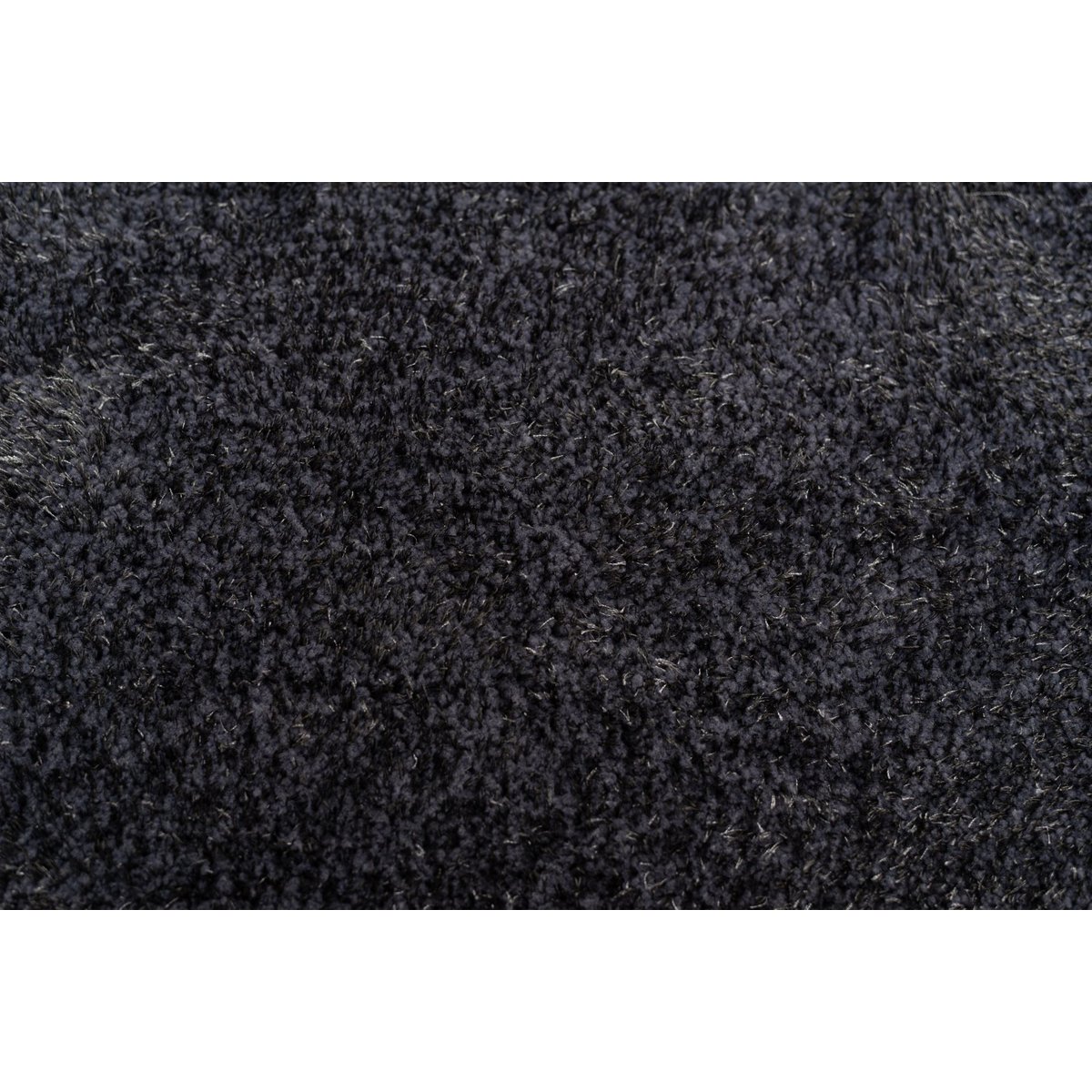 Tapis brilliant shaggy Soft, à longs poils choco, TOM TAILOR