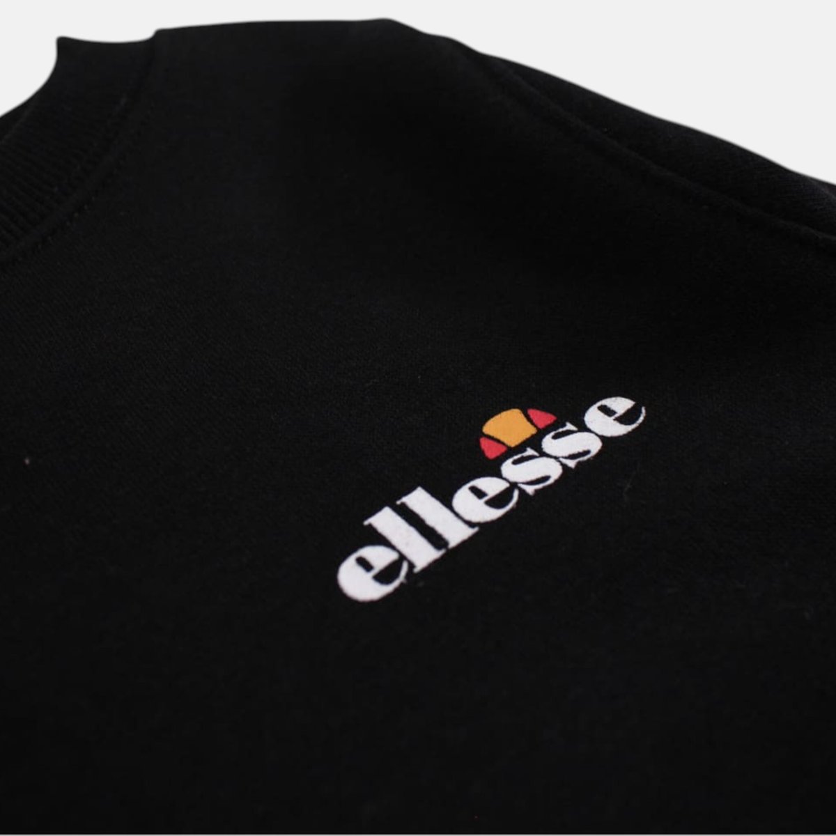 Ensemble sweat col zippé et pantalon de jogging TRAINING noir, ELLESSE