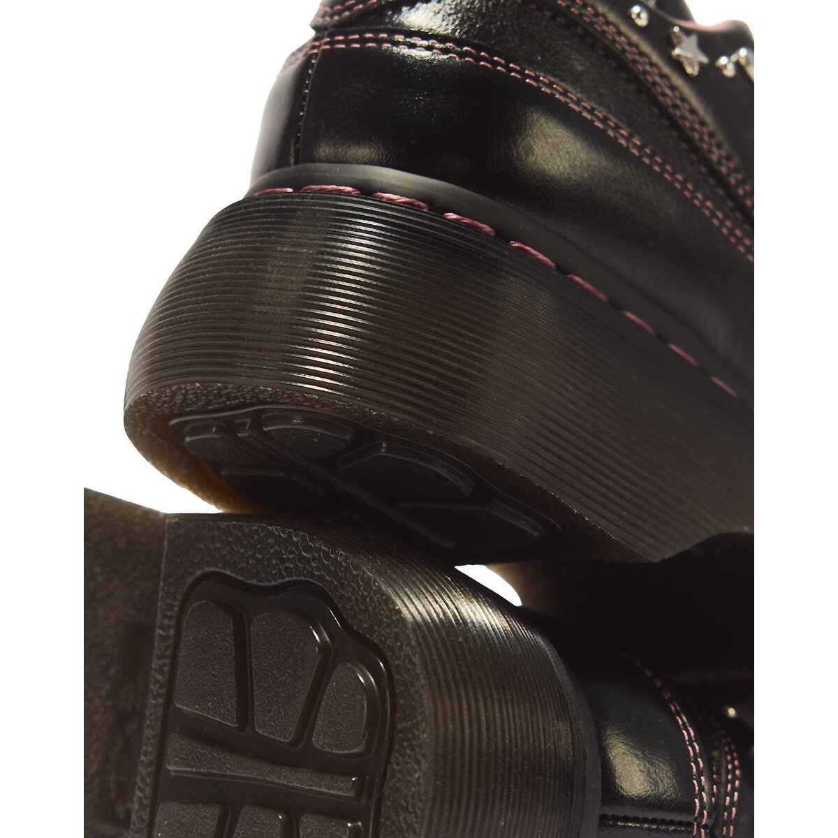 Derby in pelle, Buzz Milled Gloss nero , DR. MARTENS