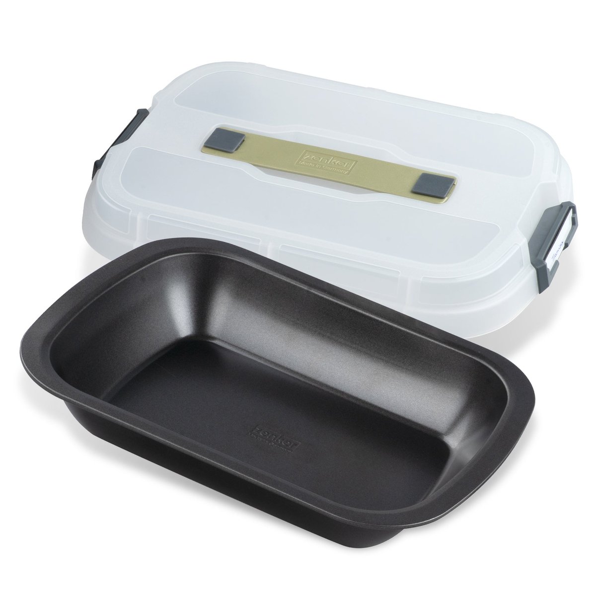 Moule à gâteaux, couvercle BAKE CLICK AND GO noir, ZENKER