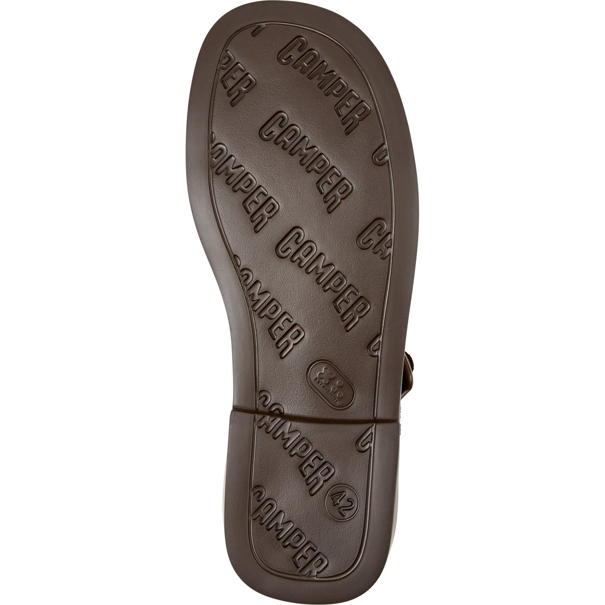 Sandales Cuir DON marron moyen 1, CAMPER
