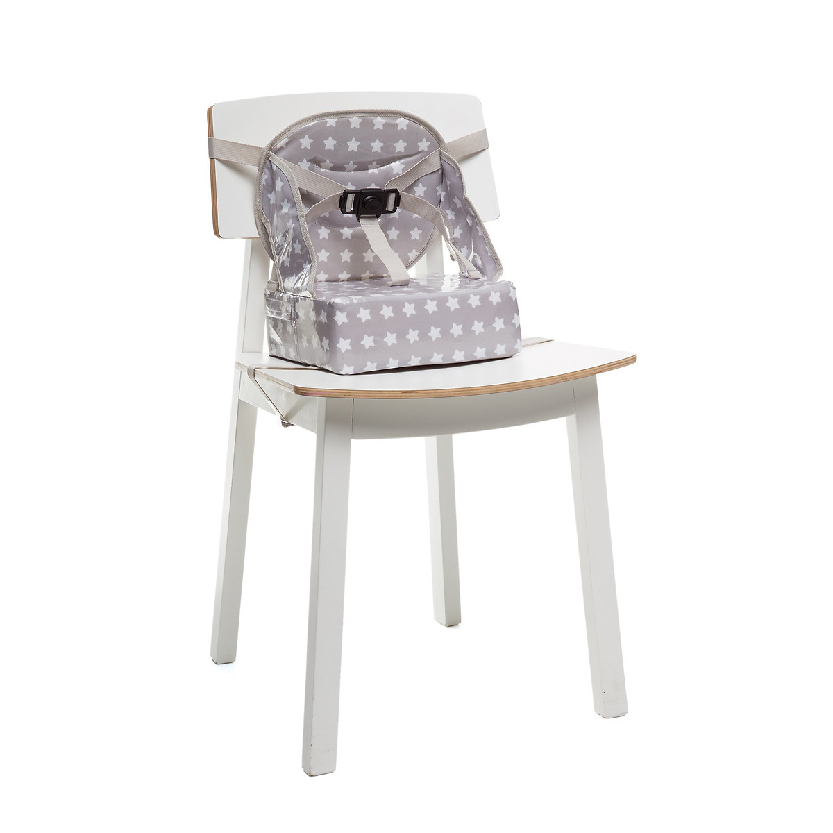 Rehausseur de chaise Easy Up blanc + gris, BABY TO LOVE